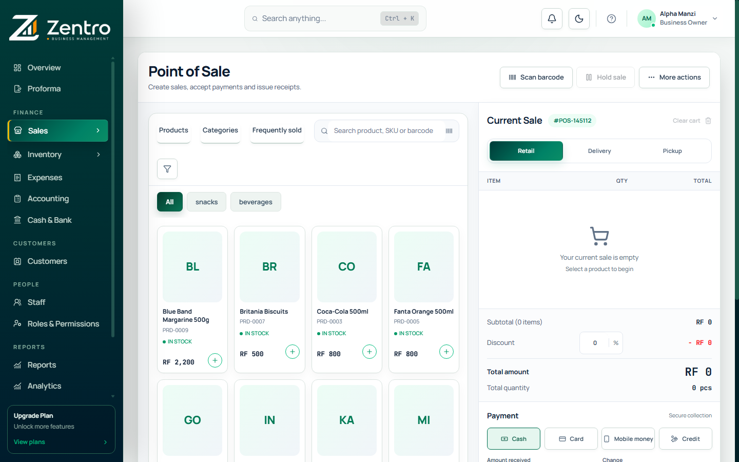 Point of Sale